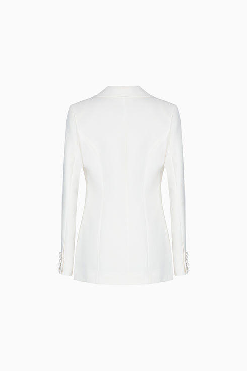 Dispersed Pattern Double Breasted Jacket